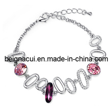 Sw Elements Crystal Rose Color Fresh Handmade Bracelet 2013